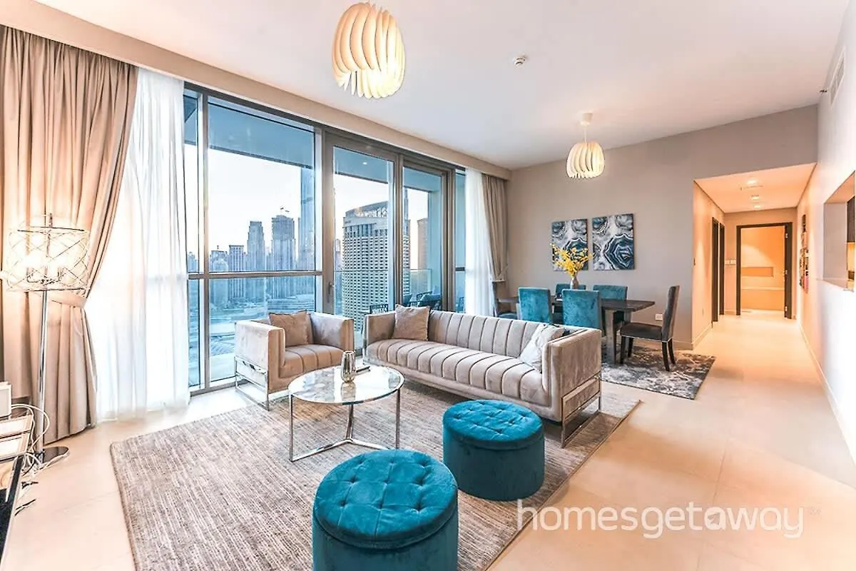 Homesgetaway - Sophisticated 3Br With Maids Room In Downtown Dubai Apartment
